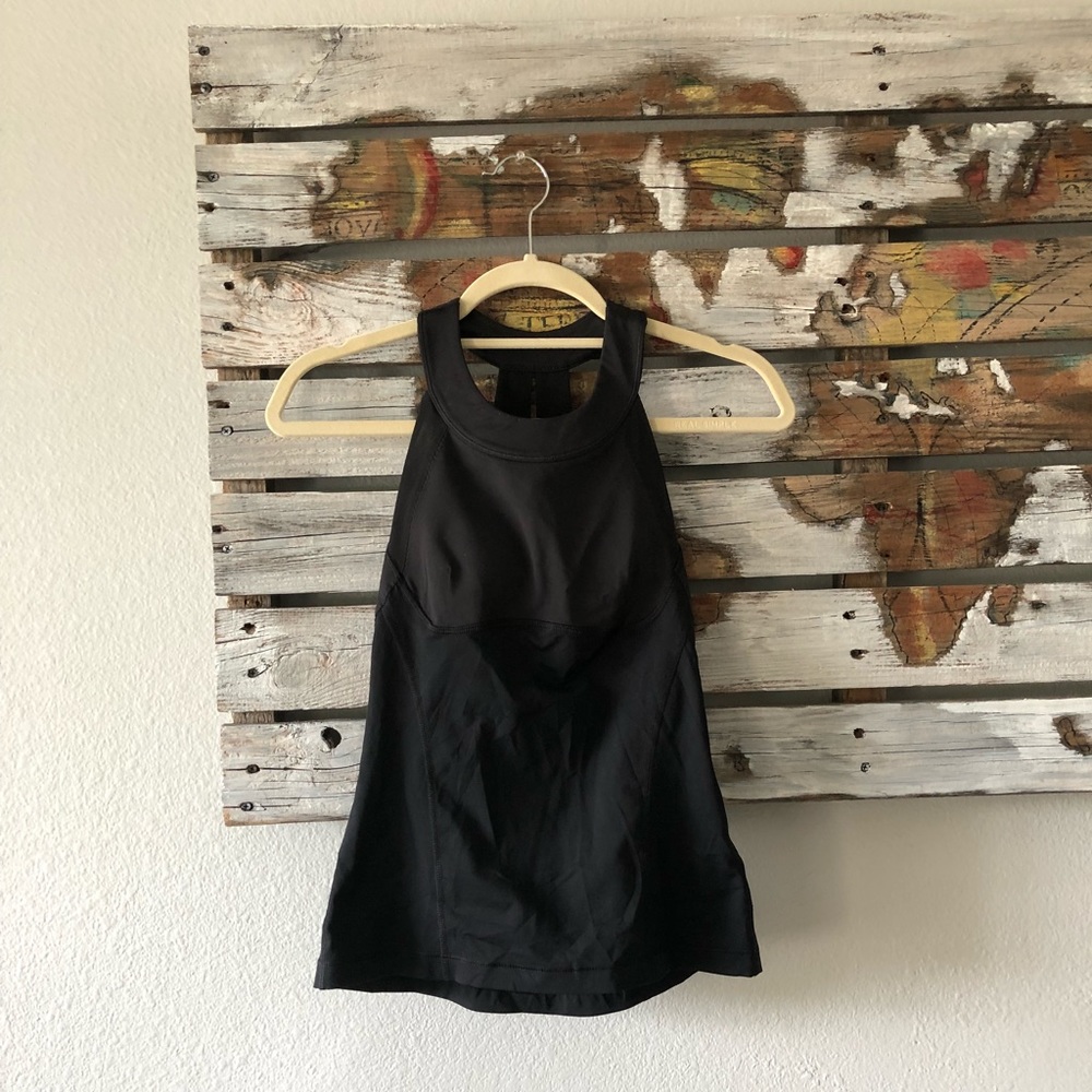 lululemon: black tank top